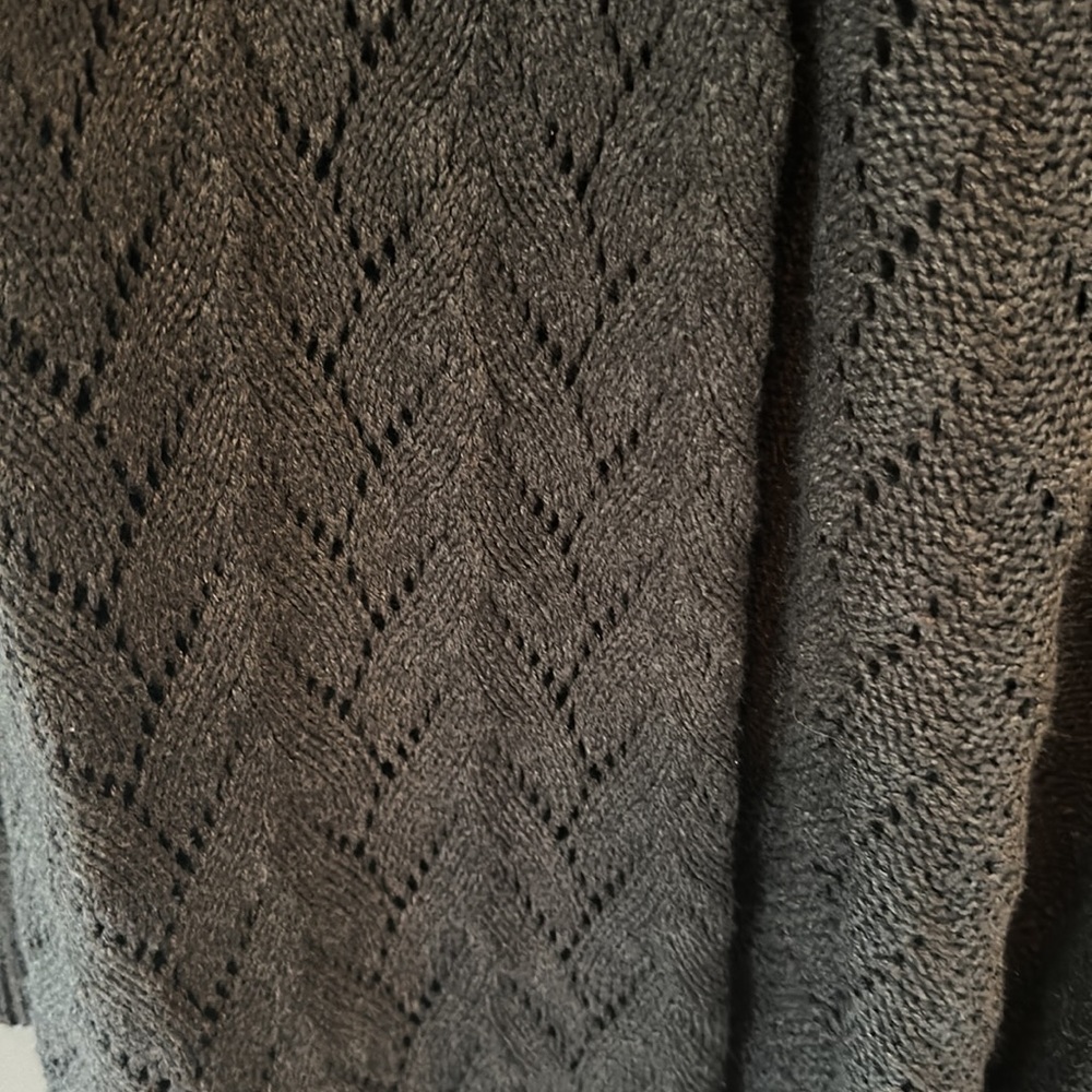 Leo & Nicole XL gray cardigan sweater - Picture 3 of 4